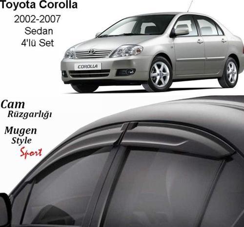 Toyota Corolla Uyumlu Cam Rüzgarlığı 2002-2007 Arası uyumlu Mugen