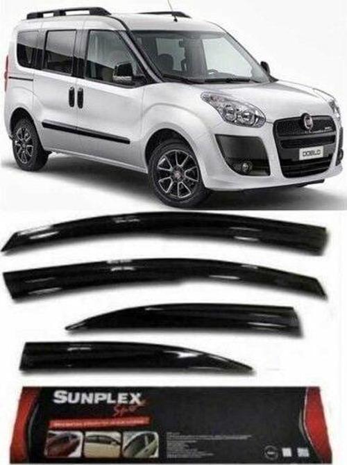 Fiat Doblo 2 ve 3 kasa uyumlu Mugen Cam Rüzgarlığı 2010 sonrası 4'lü Sunplex