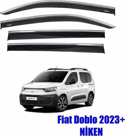 Fiat Doblo Kromlu Cam Rüzgarlığı Niken 2023+ sonrası uyumlu