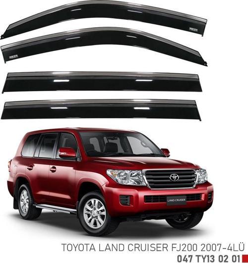 Toyota Land Cruiser Fj200 Kromlu Cam Rüzgarlığı Niken 2007+
