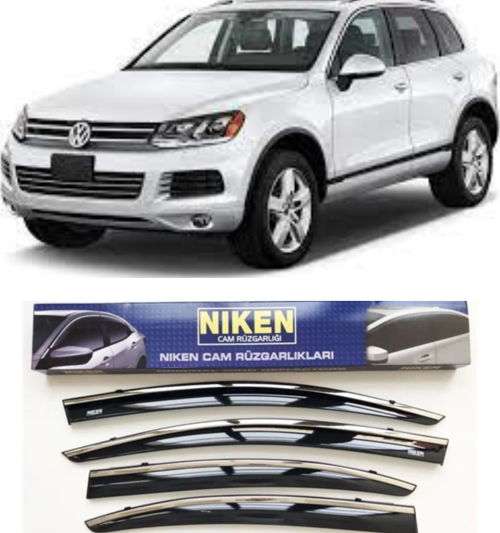 Volkswagen Touareg Kromlu Cam Rüzgarlığı Niken 2010+ sonrası