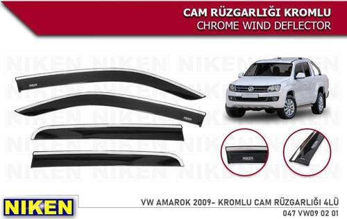Vw Amarok Kromlu Cam Rüzgarlığı Niken 2009+