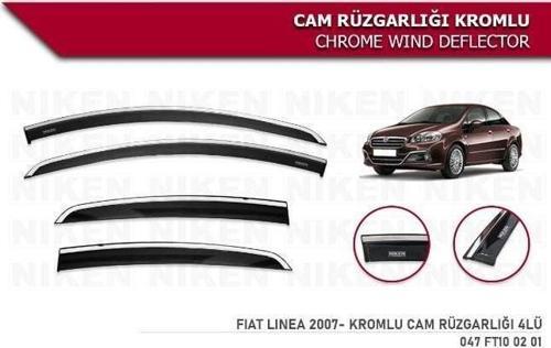 Fiat Linea Kromlu Cam Rüzgarlığı Niken 2007+ sonrası modeller