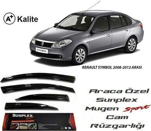 Renault Symbol Mugen Cam Rüzgarlığı 2008-2012 arası 4'lü Sunplex
