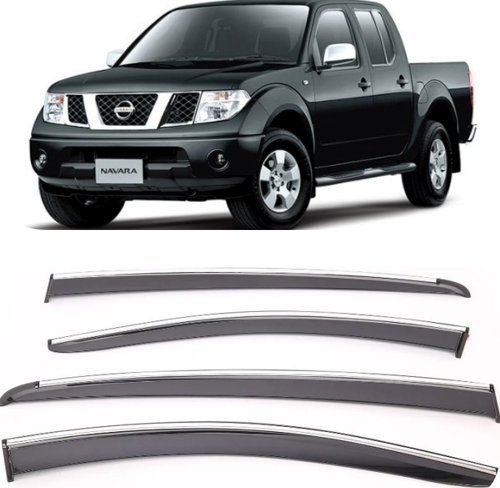 Nissan Navara Kromlu Cam Rüzgarlığı 2005-2015 arası Sunplex