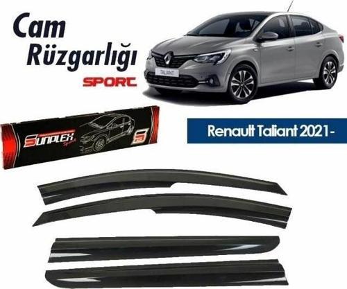 Renault Taliant Mugen Cam Rüzgarlığı 2021 sonrası 4'lü Sunplex