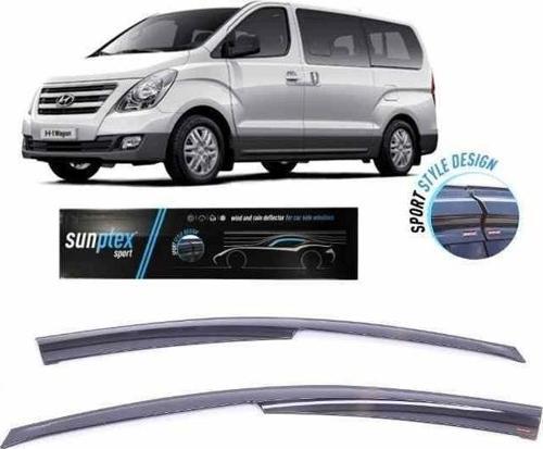 Hyundai H1 Mugen Cam Rüzgarlığı tüm modeller 2'li Sunplex