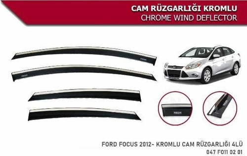 Ford Focus 3 Kromlu Cam Rüzgarlığı Niken 2011-2018