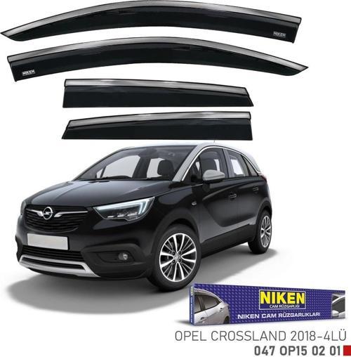 Opel Crossland x Kromlu Cam Rüzgarlığı Niken 2018+