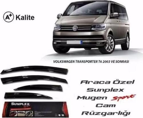 Vw Transporter T5 Mugen Cam Rüzgarlığı 2003-2015 arası 4'lü Sunplex