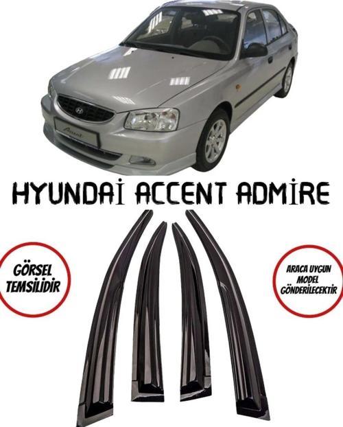 Hyundai Accent Admire Uyumlu Cam Rüzgarlığı 2003-2005 Arası Mugen