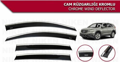 Honda Crv Kromlu Cam Rüzgarlığı Niken 2012-2018 arası modeller uyumlu