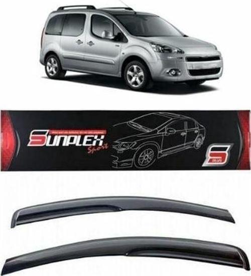 Peugeot Partner Tepee Mugen Cam Rüzgarlığı 2008 sonrası 2'li Sunplex