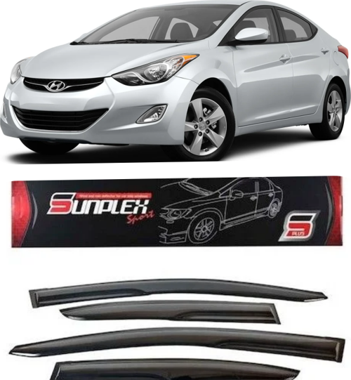 Hyundai Elantra Mugen Cam Rüzgarlığı 2011-2017 arası 4'lü Sunplex