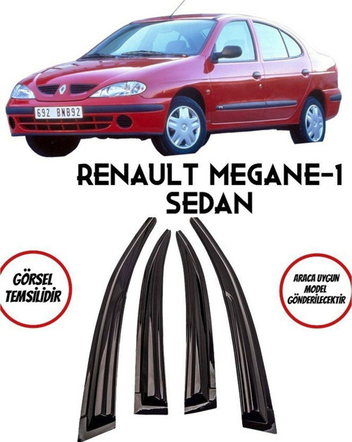 Renault Megane 1 Uyumlu Cam Rüzgarlığı 1996-2004 Arası uyumlu Mugen