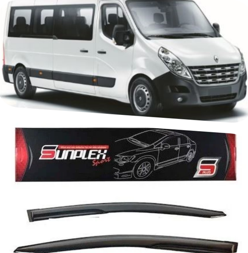 Renault Master Mugen Cam Rüzgarlığı 2010 sonrası 2'li Sunplex