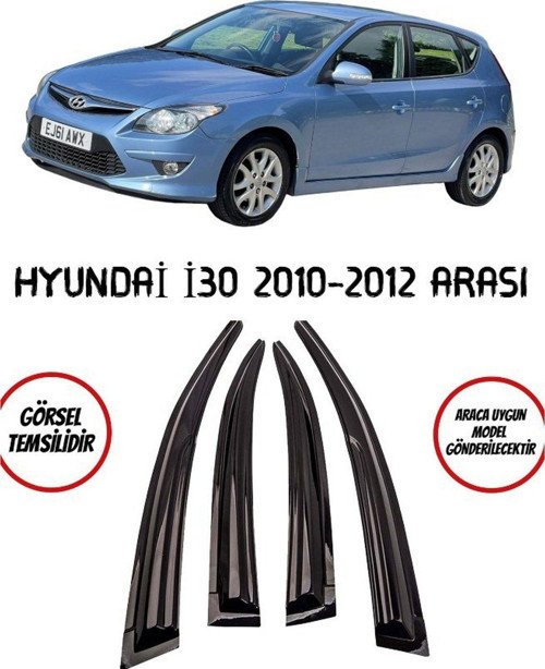 Hyundai i30 Uyumlu Cam Rüzgarlığı 2010-2012 Arası Mugen