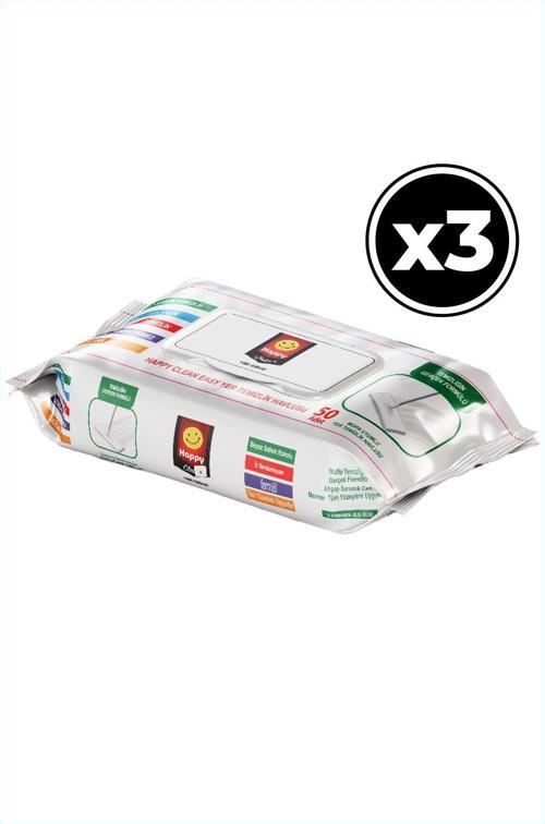 Clean Mop Yer Temizlik Havlusu 50 li x 3 Adet