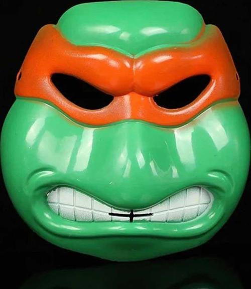 Ninja Kaplumbağalar Maskesi Michelangelo Maskesi