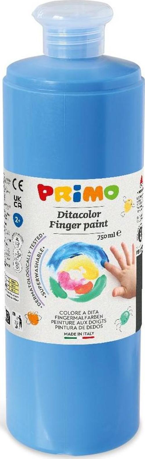 Yıkanabilir Parmak Boyası - Mavi 750ml