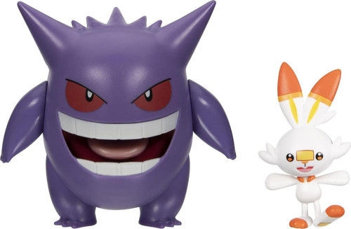 Battle 2'li Figür - Gengar ve Scorbunny