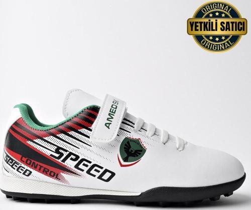 Amed Spor MİZU Unisex Çocuk Halı Saha Çim Saha Futbol Ayakkabısı