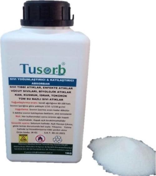 Sıvı Yoğunlaştırıcı & Jelleştirici Absorban 1kg TdrTR