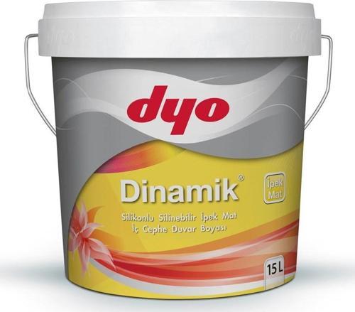 Dinamik Silikonlu İpek Mat İç Cephe Boyası 15 Lt Ilık Maya