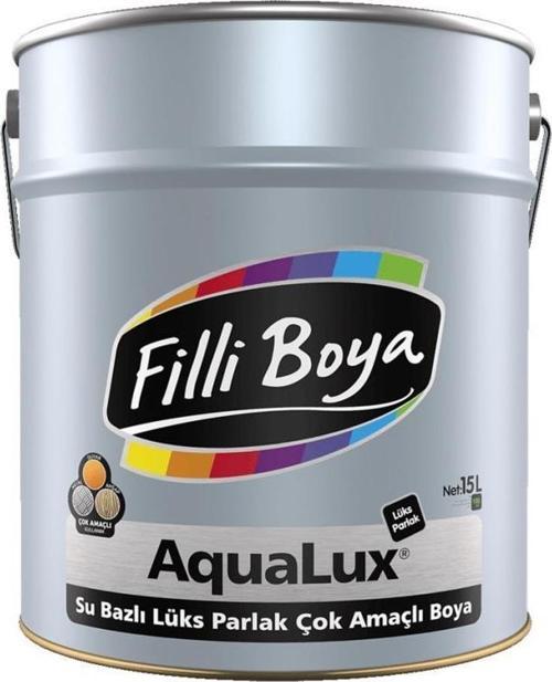 Filli Aqualüx Su Bazlı Kokusuz Ahşap Metal Boyası 15 Lt Beyaz