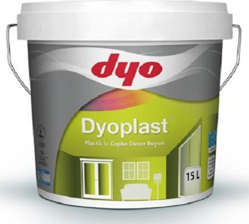 Dyoplast Plastik İç Cephe Boyası 15 Lt Kemik Beyazı
