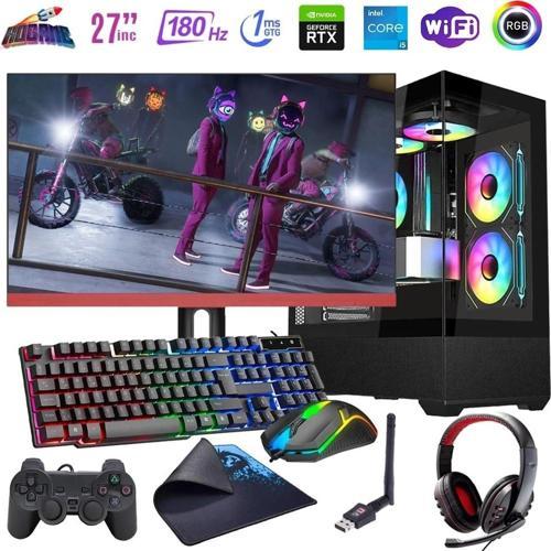 i5 12400F 16GB DDR4 1TB m2 8GB RTX4060 27" 180Hz Monitörlü Oyun Bilgisayarı (Gaming SET)