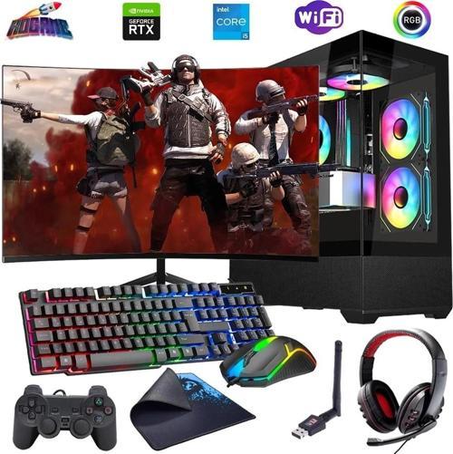 i5 14400F 16GB DDR4 1TB m2 8GB RTX4060 24" 100Hz Monitörlü Oyun Bilgisayarı (Gaming SET)