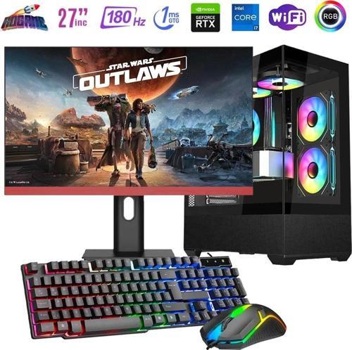 İ7 12700F 16GB DDR4 1TB m2 12GB RTX3060 27" 165Hz Monitörlü Oyun Bilgisayarı