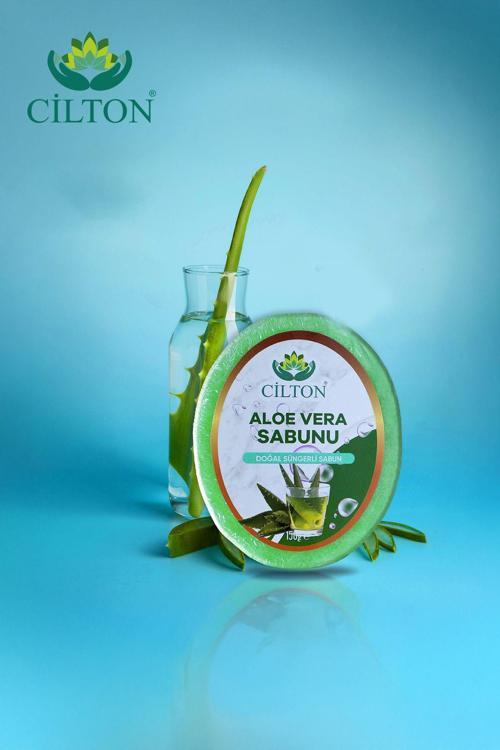 Aloe Vera Sabunu Doğal Süngerli Sabun 150 Ml