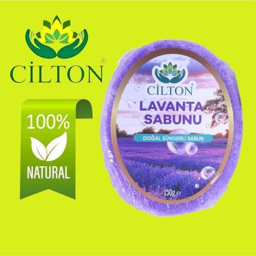 Lavanta Sabunu Doğal Süngerli Sabun