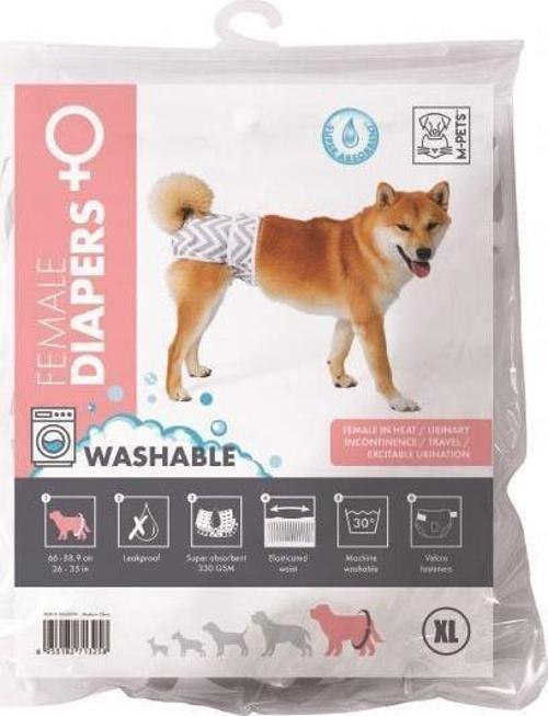 Dişi Köpekler İçin Yıkanabilir Külot (XL)