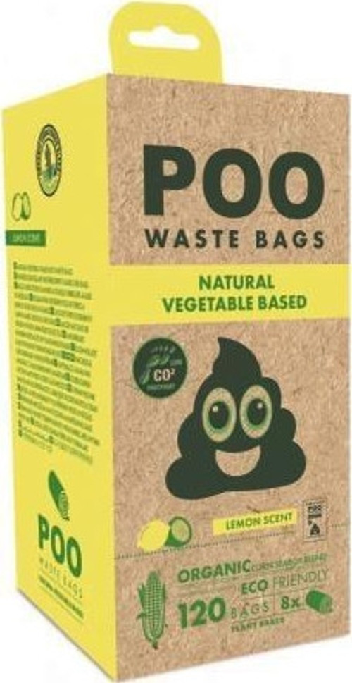 Dışkı Toplama Poşeti 15 Yaprak Limon Kokulu 8li Paket