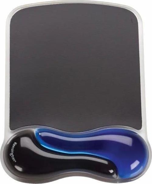 Duo Jel Fare ve Klavye Bilek Dinlendirme Paketi Seti Mouse Pad Blue