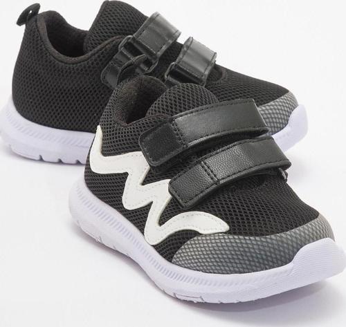 Unisex Çocuk Siyah Günlük Spor Ayakkabı