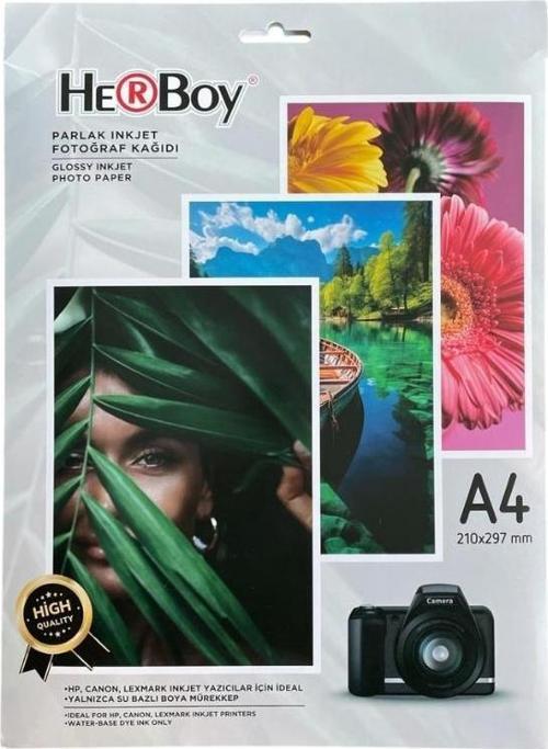 Parlak Fotoğraf Kağıdı 210x297 (A4) 240gr (20 Adet)