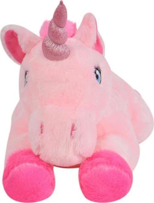 Peluş Melek At Oyuncak 50 Cm Pembe 1057