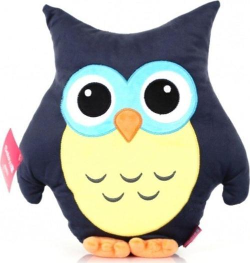 Baykuş Figürlü Peluş Yumuşak Yastık 35 Cm Hediyelik Oyuncak
