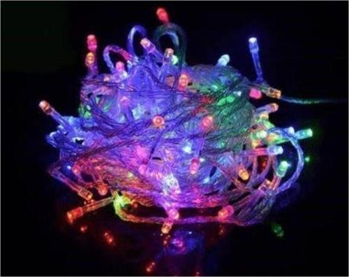 Toprockstore 10 Metre 100 Led Çok Renkli Dekor Lambası Led