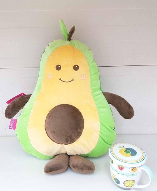 Avokado Peluş Yastık Oyuncak 45 Cm