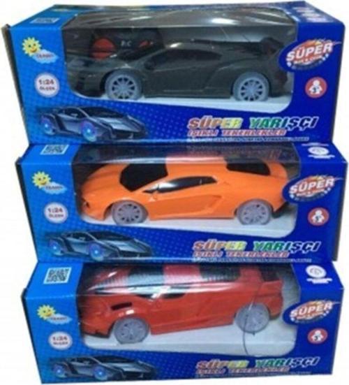 Uzaktan Kumandalı Araba Işıklı Tekerlekli