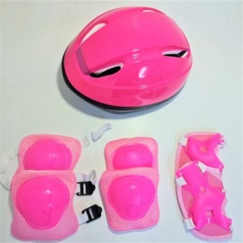 Toprockstore Çocuk Kask Dizlik Dirseklik Koruyucu Set 7 Parça