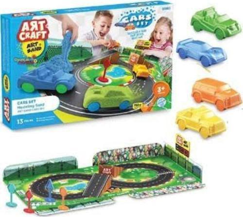 Toprockstore Arabalar Seti Kinetik Oyun Kumu