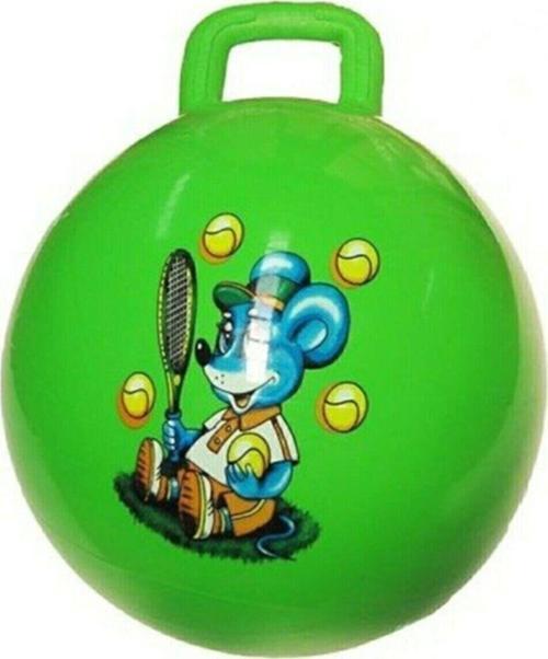 Toprockstore Çocuk Plates Zıp Zıp Kanguru Zıplama Topu + Pompa