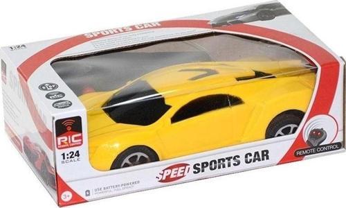 Yarım Fonksiyon Uzaktan Kumandalı Araba Sarı