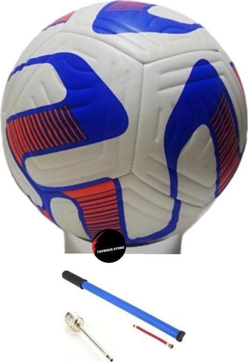 Toprockstore Dikişli Futbol Topu A Kalite Tüm Sahalara Uygun Şişirme Pompası Hediyeli